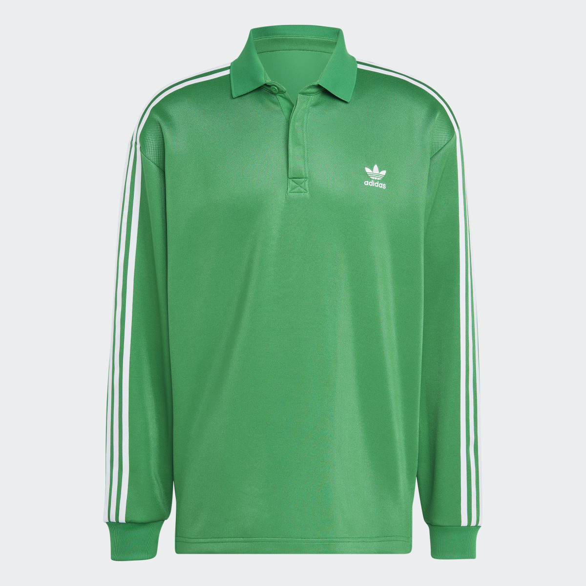 Adidas Adicolor Classics+ Long Sleeve Polo Shirt. 5