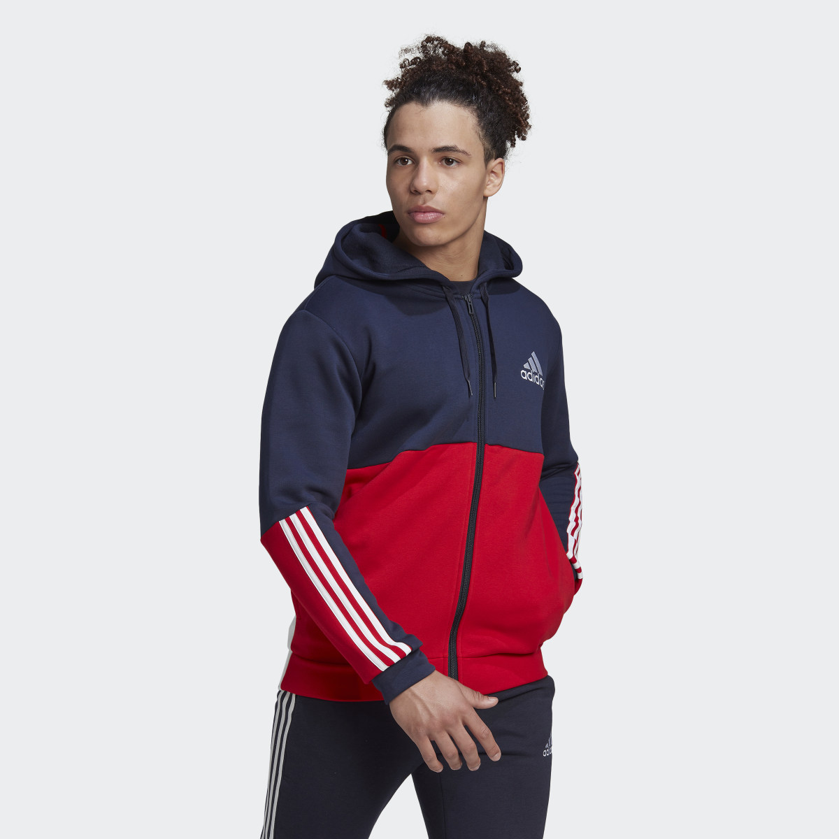 Adidas Casaco com Capuz em Fleece Essentials. 4