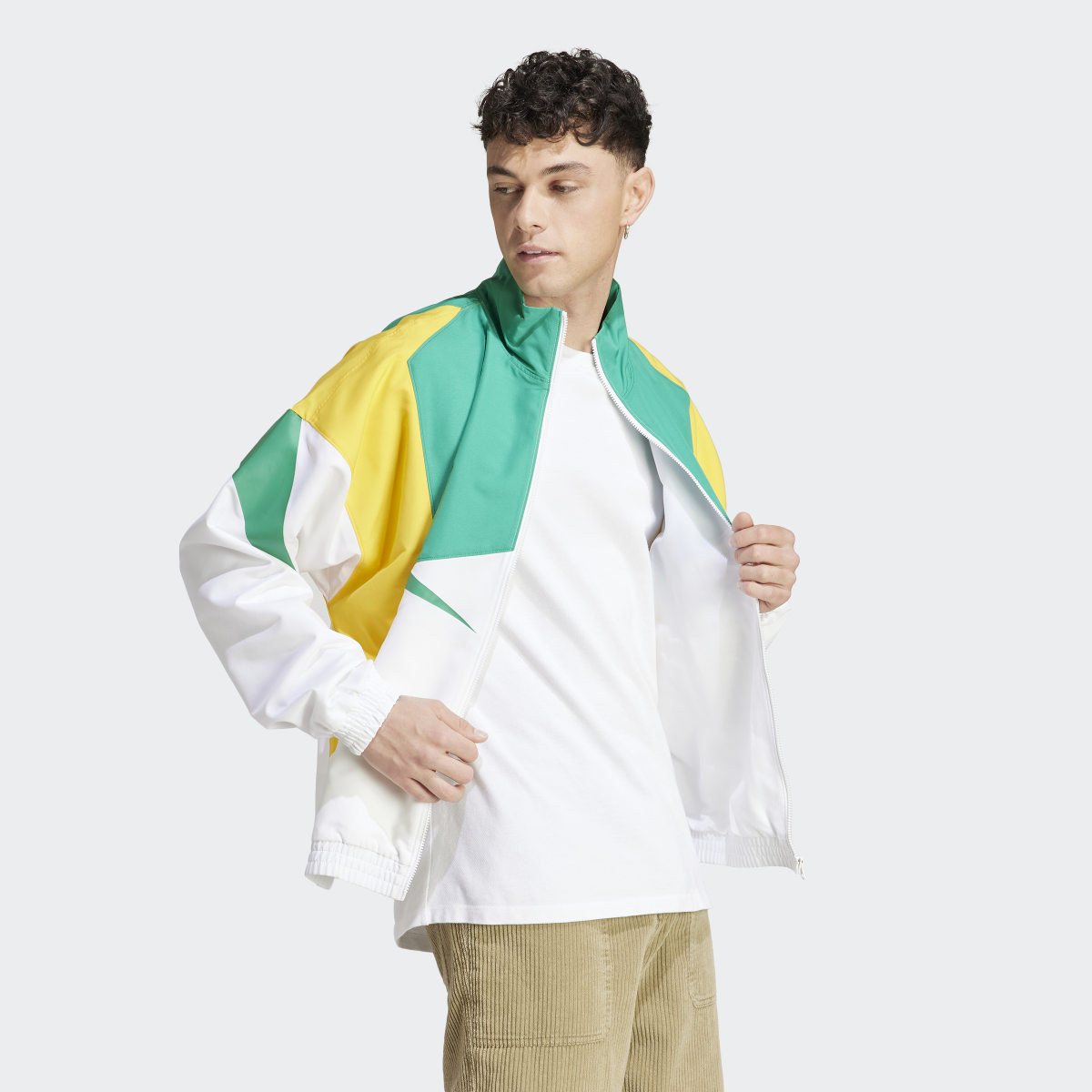 Adidas Colourblock Track Top. 4