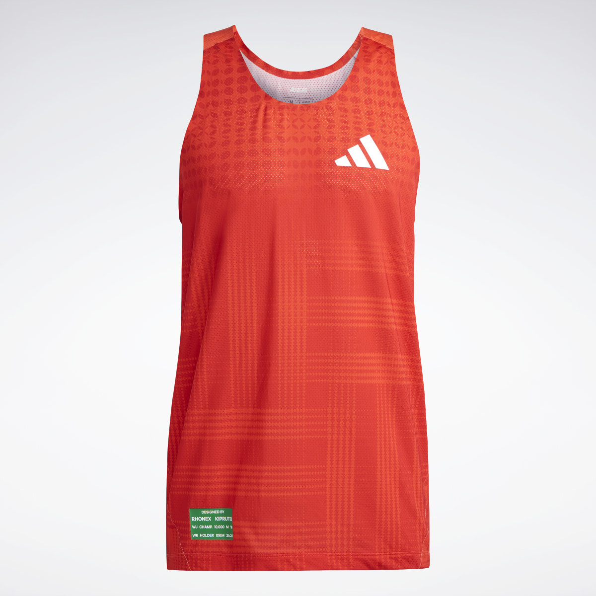 Adidas Adizero Rhonex Kipruto Signature Singlet. 5