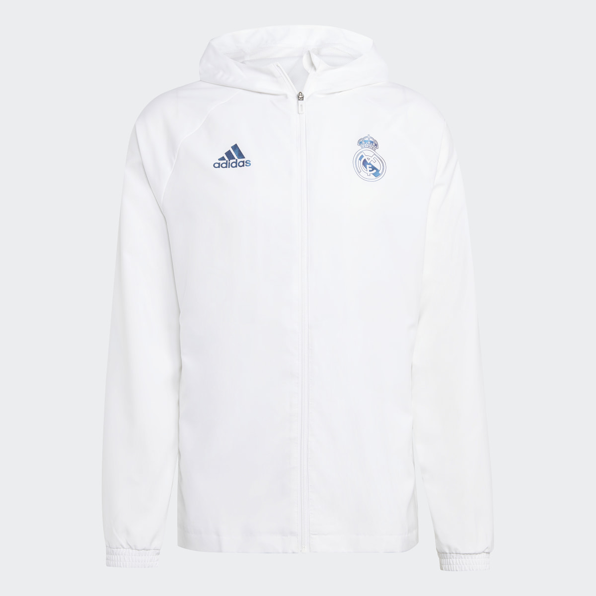 Adidas Rompevientos Real Madrid Estampado. 6