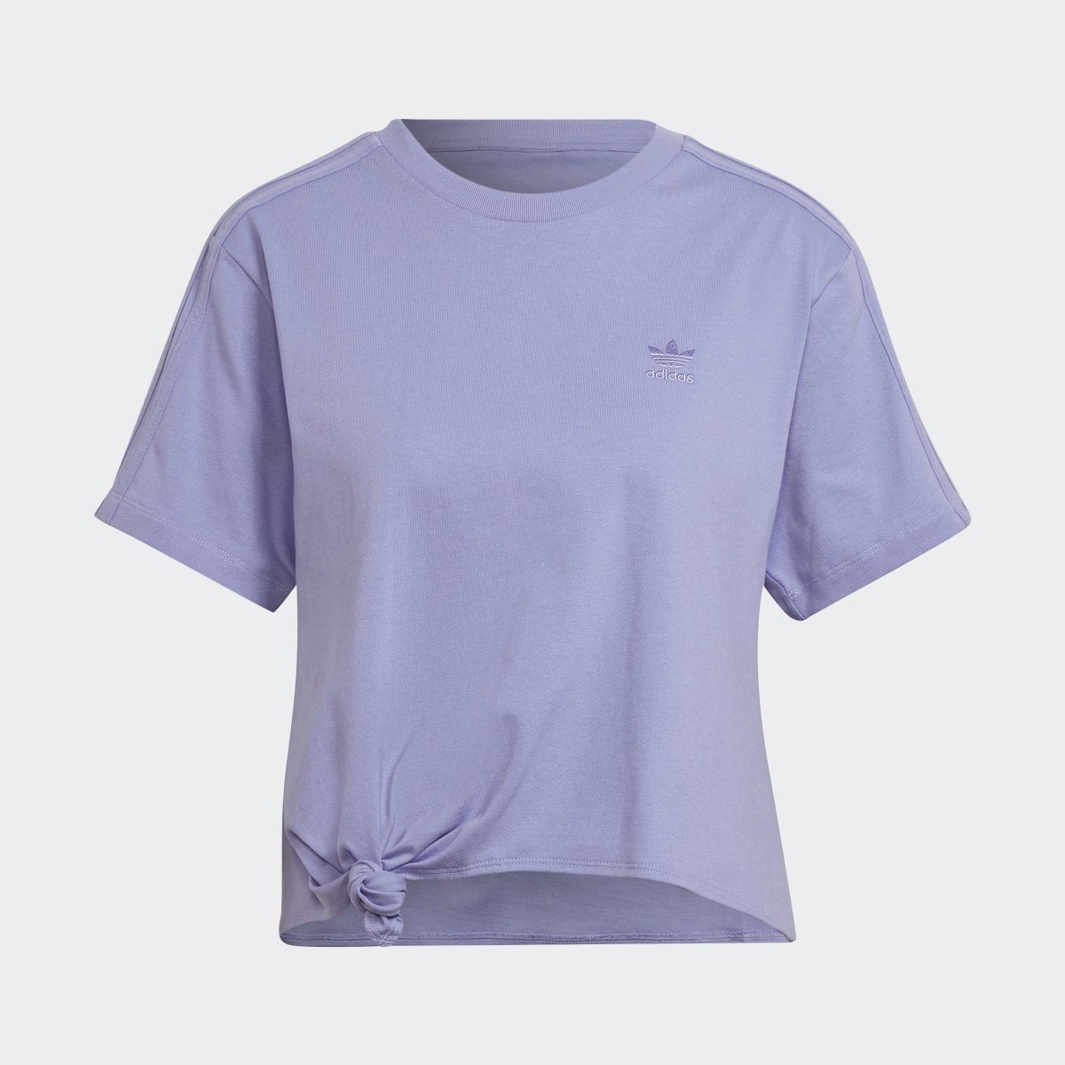 Adidas Camiseta Knot Cropped. 5