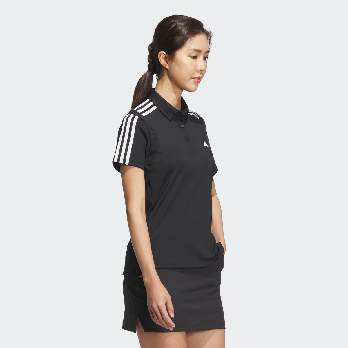 Adidas HEAT.RDY 3-Stripes Short Sleeve Polo Shirt. 4