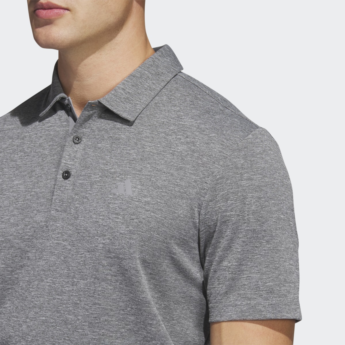 Adidas Drive Heather Polo Shirt. 6