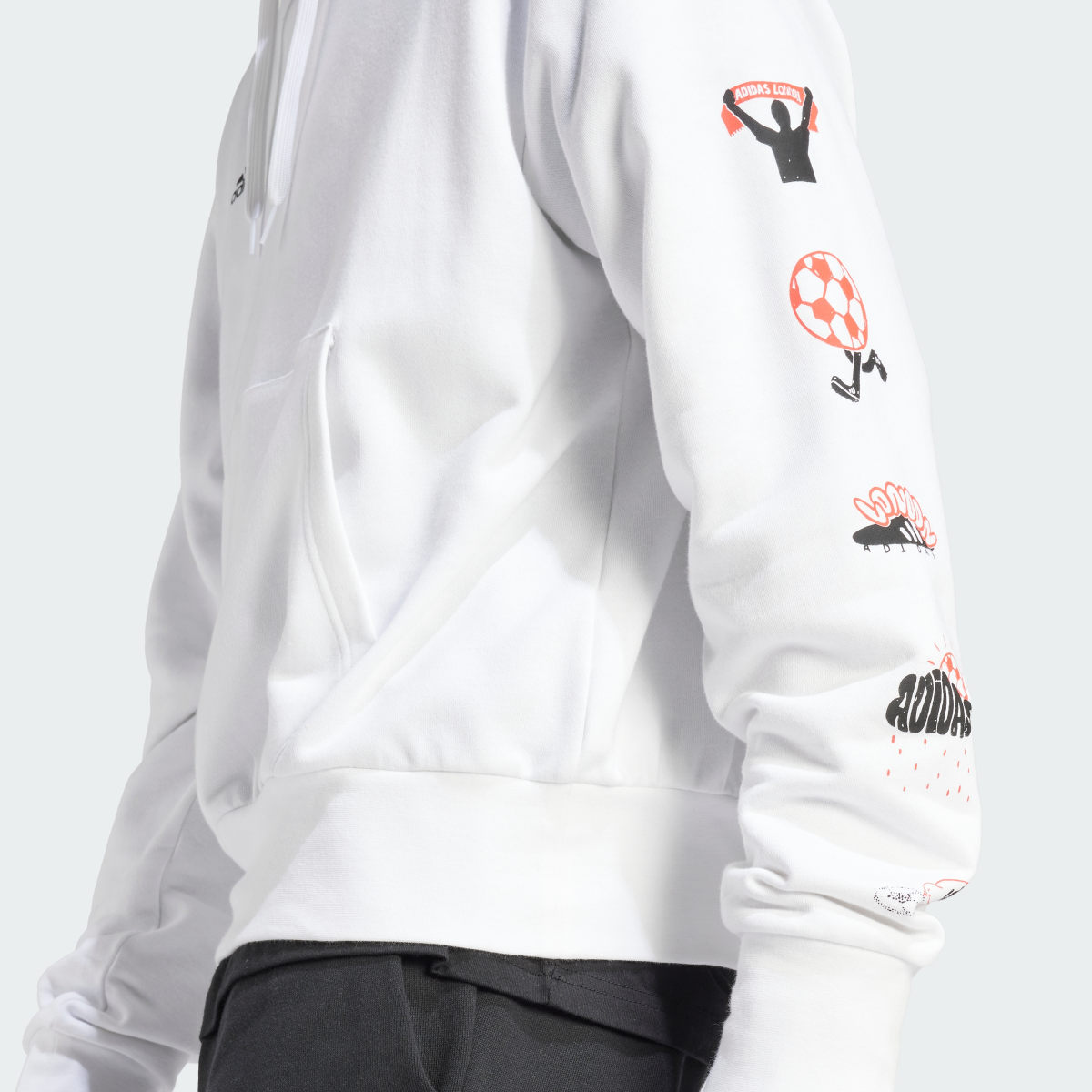 Adidas Graphic Hoodie (Gender Neutral). 5