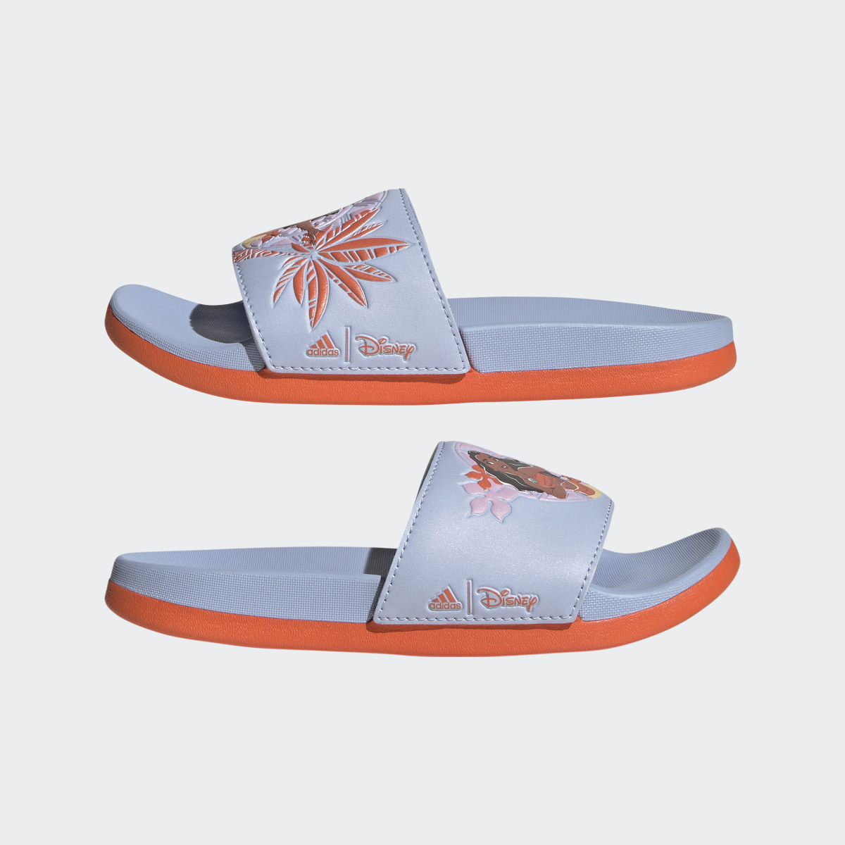 Adidas x Disney Adilette Comfort Moana Slides. 8