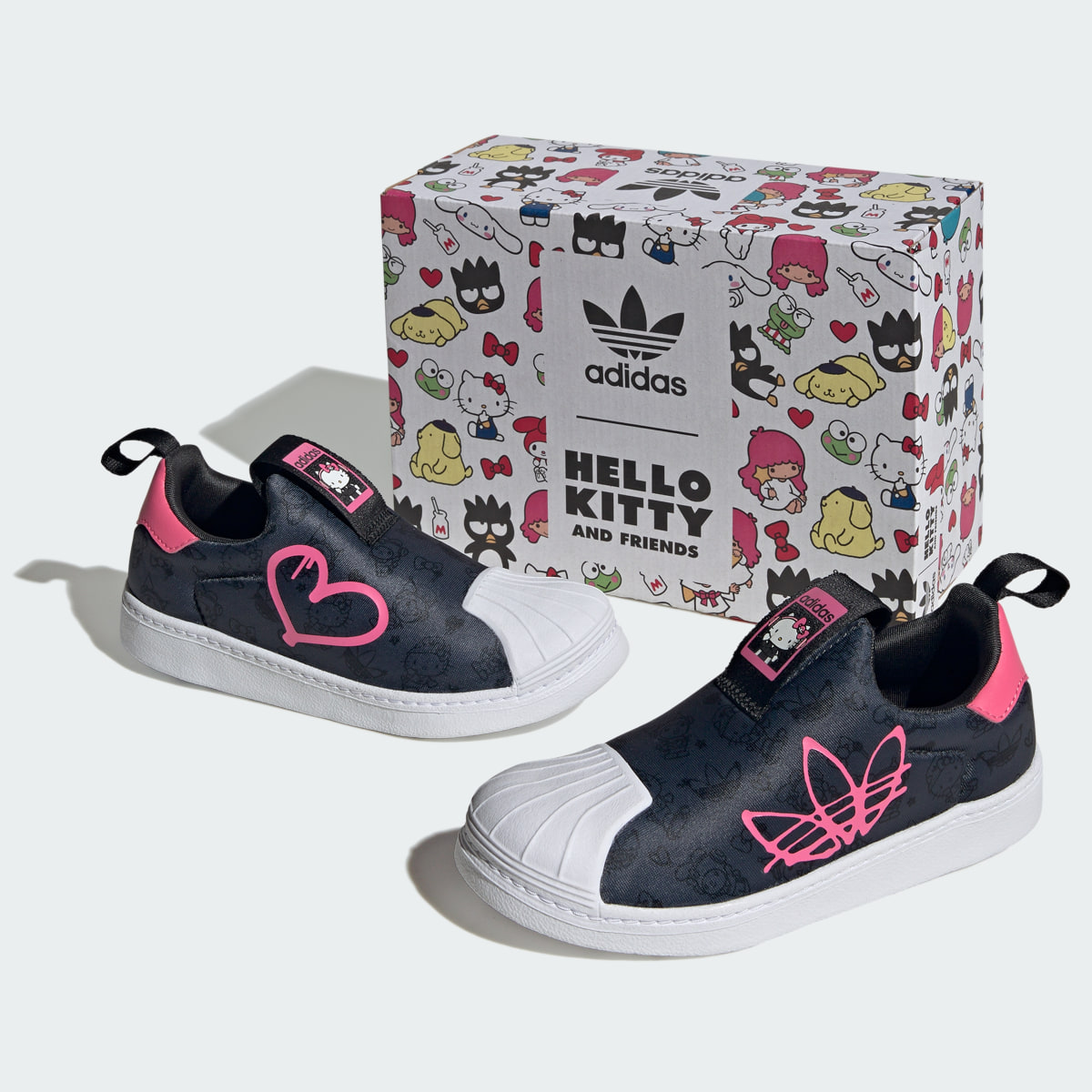 Adidas Originals x Hello Kitty and Friends Superstar 360 Kids Ayakkabı. 8