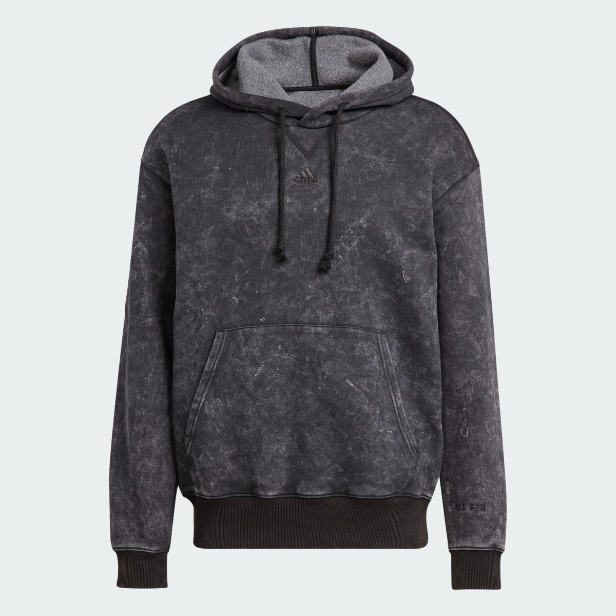 Adidas ALL SZN Garment-Wash Hoodie. 5