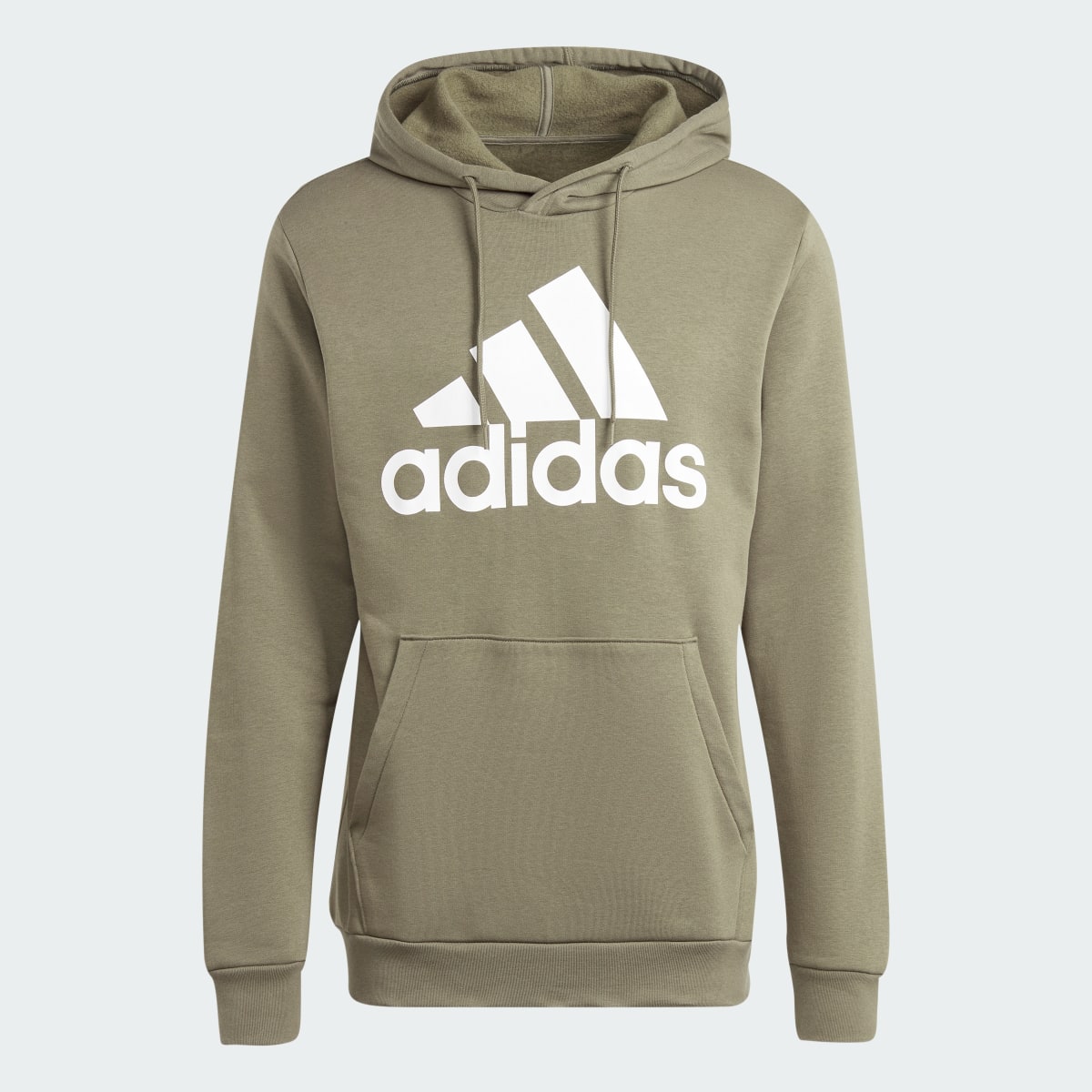 Adidas Sweat-shirt à capuche grand logo molleton Essentials. 5