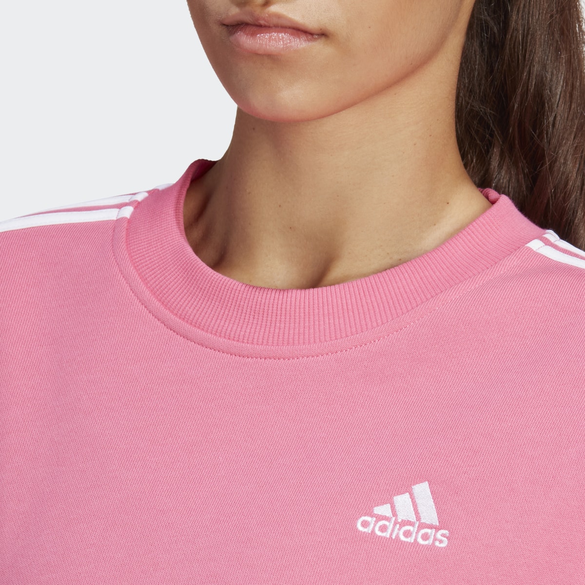 Adidas Essentials 3-Stripes Sweatshirt. 6