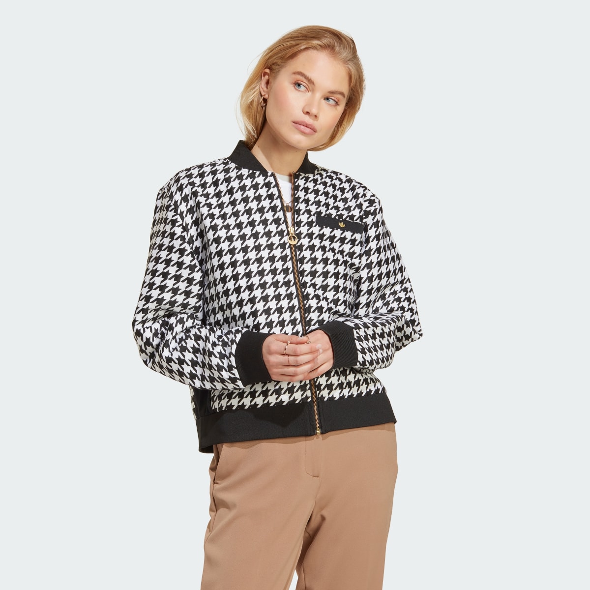 Adidas Houndstooth Jacket - HZ4478