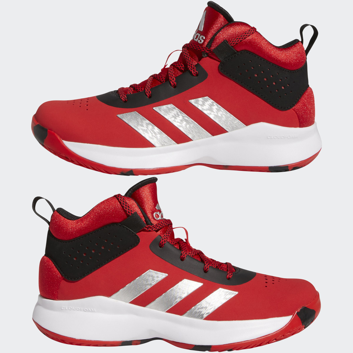 Adidas Cross Em Up 5 Wide Basketball Shoes. 8