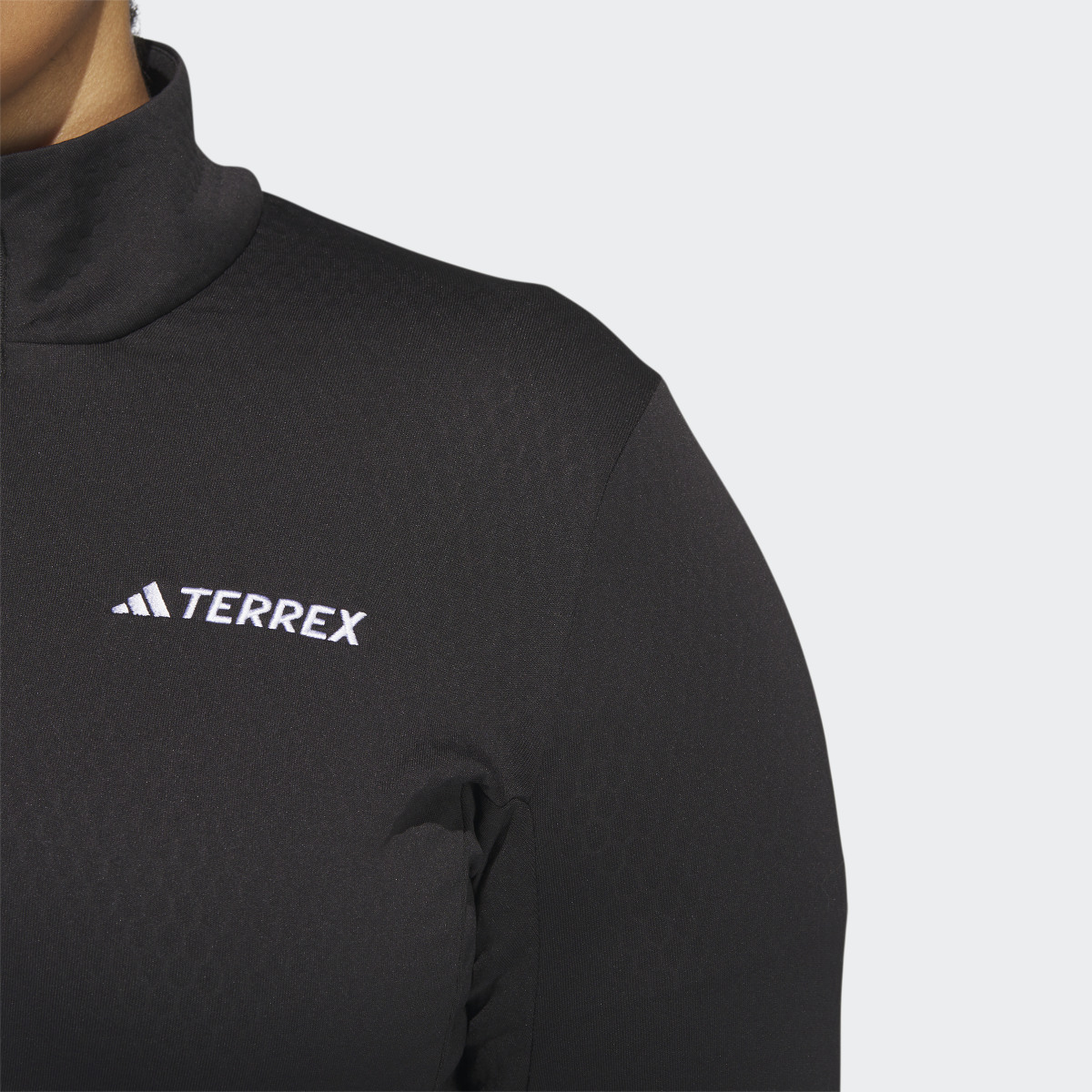 Adidas Terrex Multi Light Fleece Full-Zip Jacket (Plus Size). 7