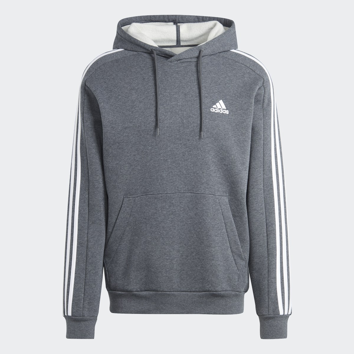 Adidas Sweat-shirt à capuche en molleton à 3 bandes Essentials. 5