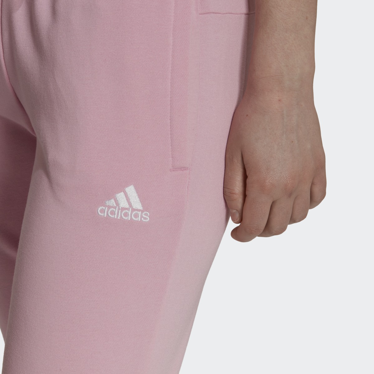 Adidas Essentials French Terry Logo Pants. 5