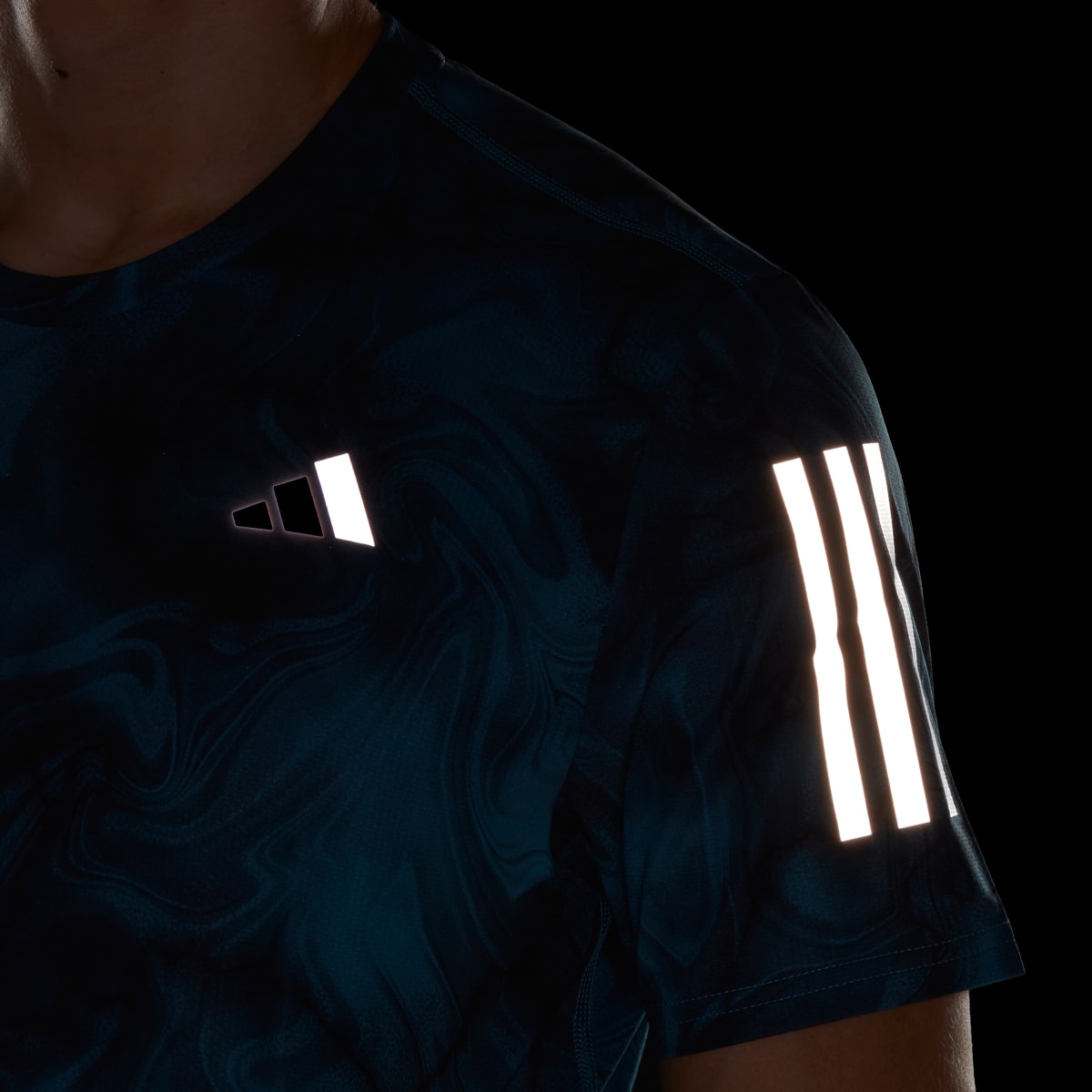 Adidas Camiseta Own the Run Allover Print. 7