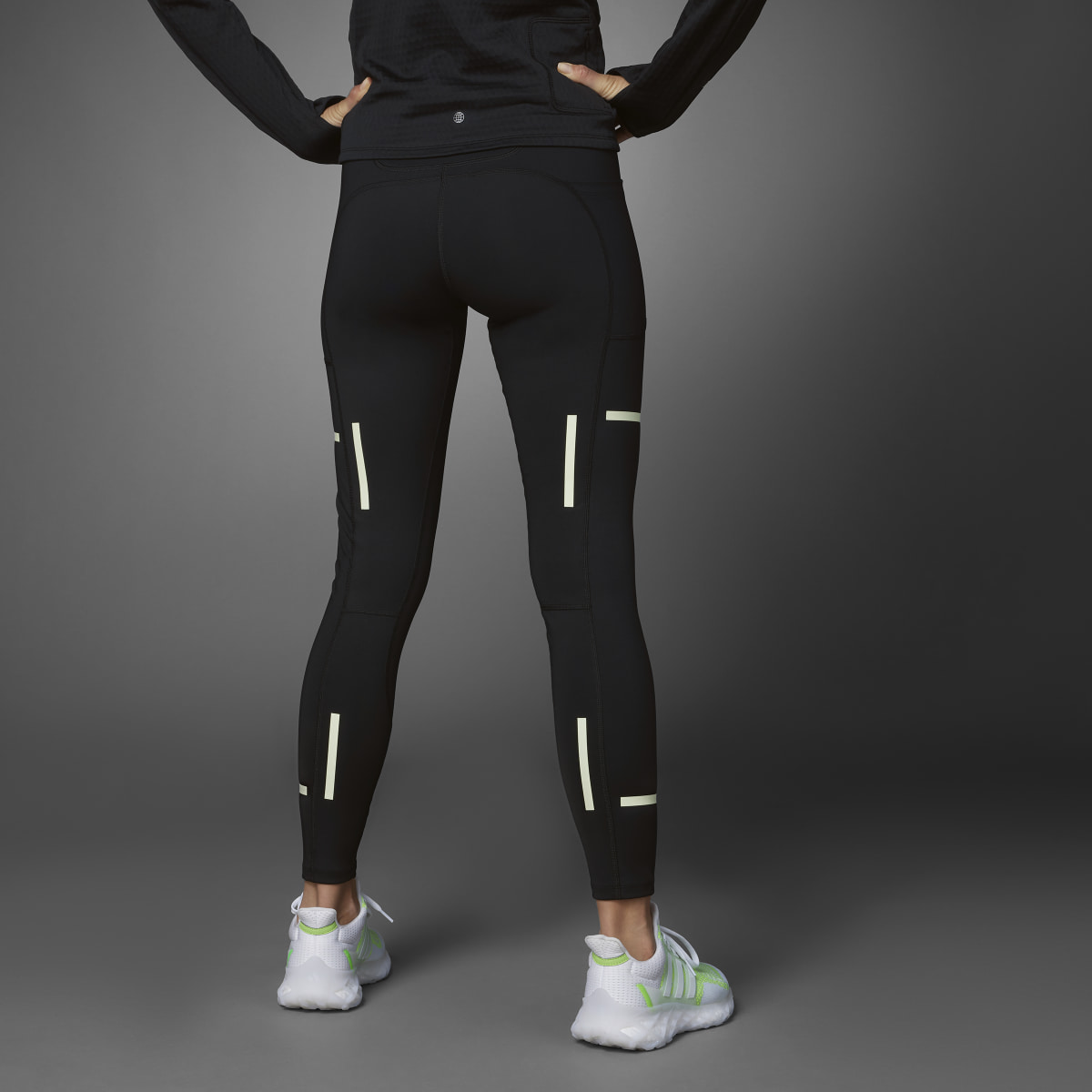 Adidas X-City Reflect At Night High-Rise Running Tights. 4