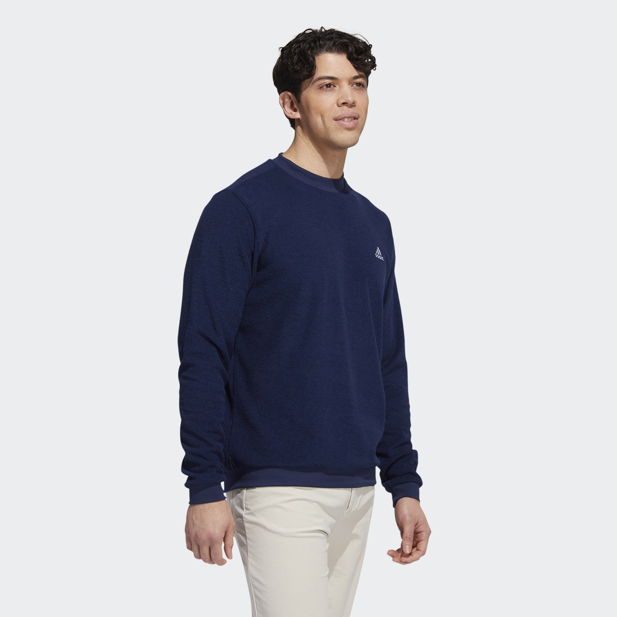 Adidas Core Crew Golf Sweatshirt. 4