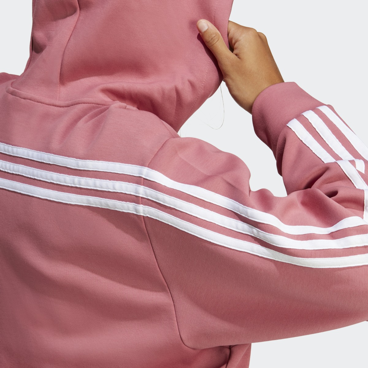 Adidas Felpa con cappuccio Future Icons 3-Stripes Full-Zip. 7