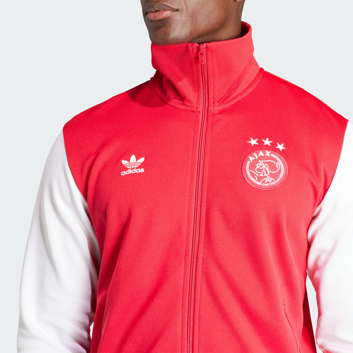 Adidas Ajax Amsterdam Essentials Trefoil Track Top. 6