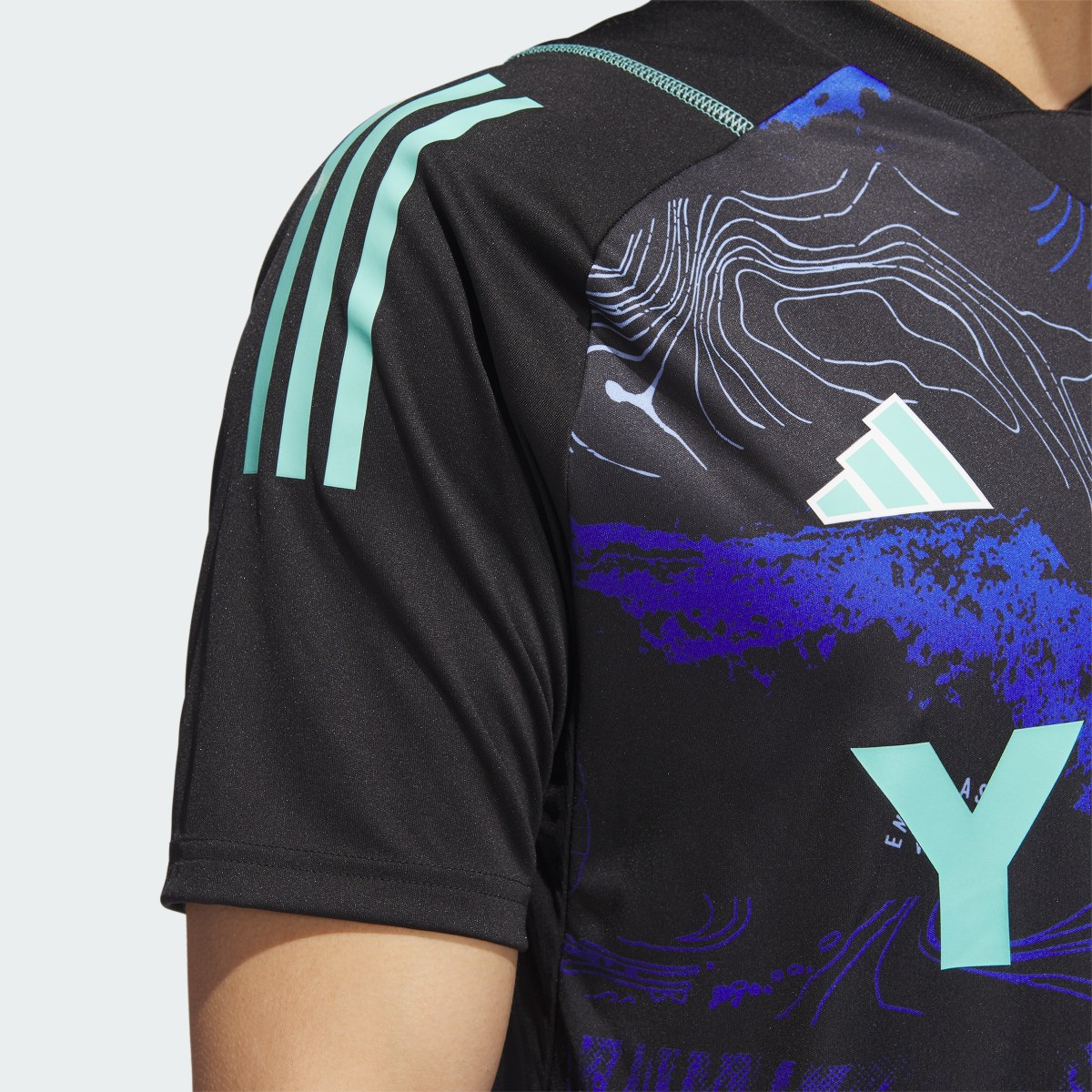 Adidas Austin FC One Planet Jersey. 8