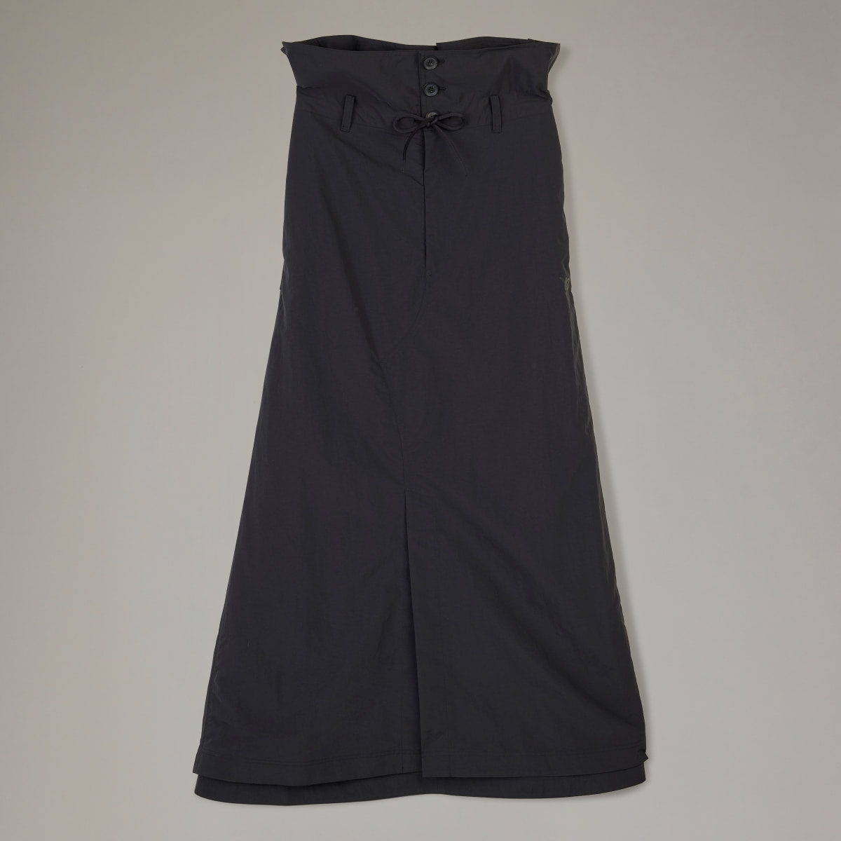Adidas Y-3 Crinkle Nylon Skirt. 5