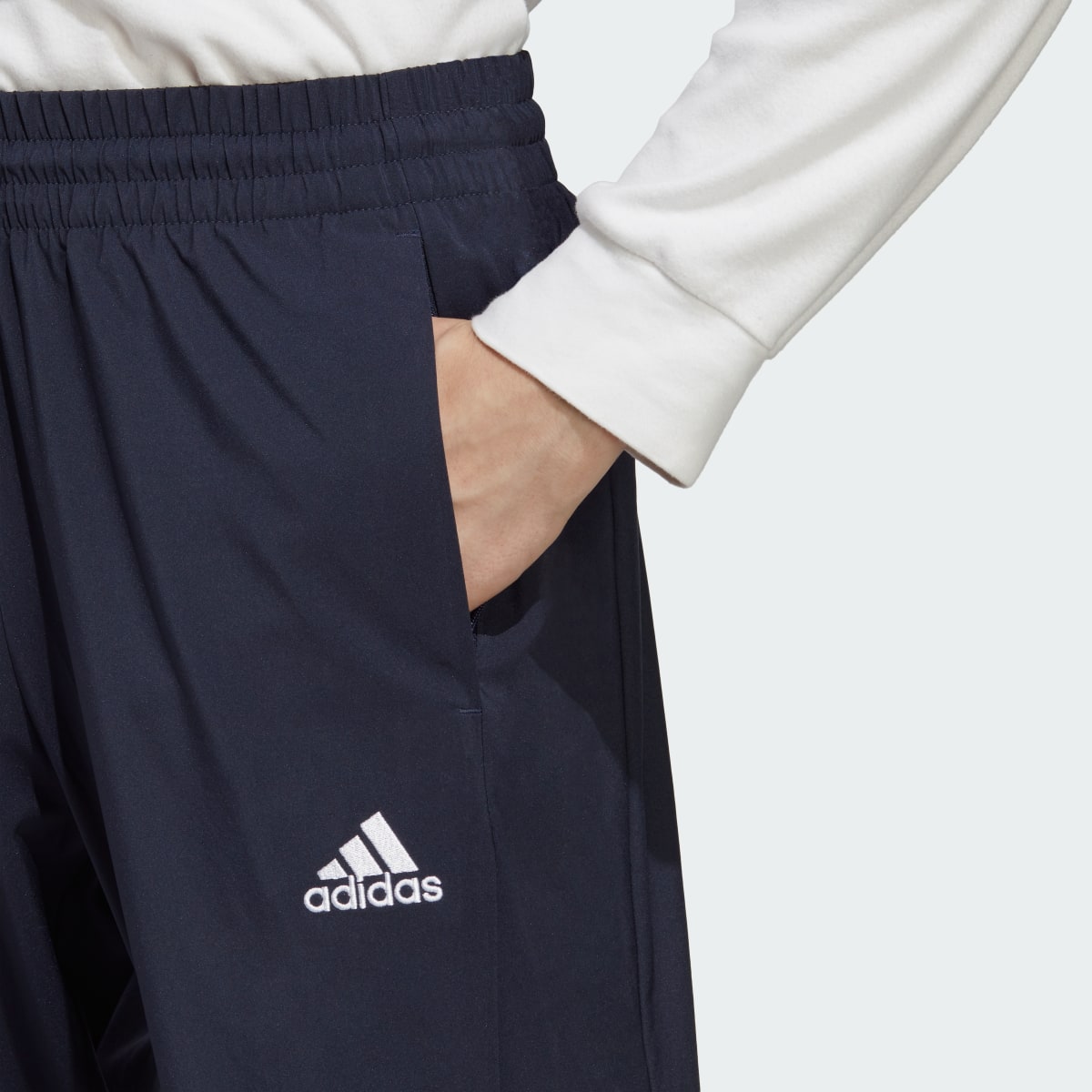 Adidas AEROREADY Essentials Stanford Open Hem Embroidered Small Logo Hose. 6