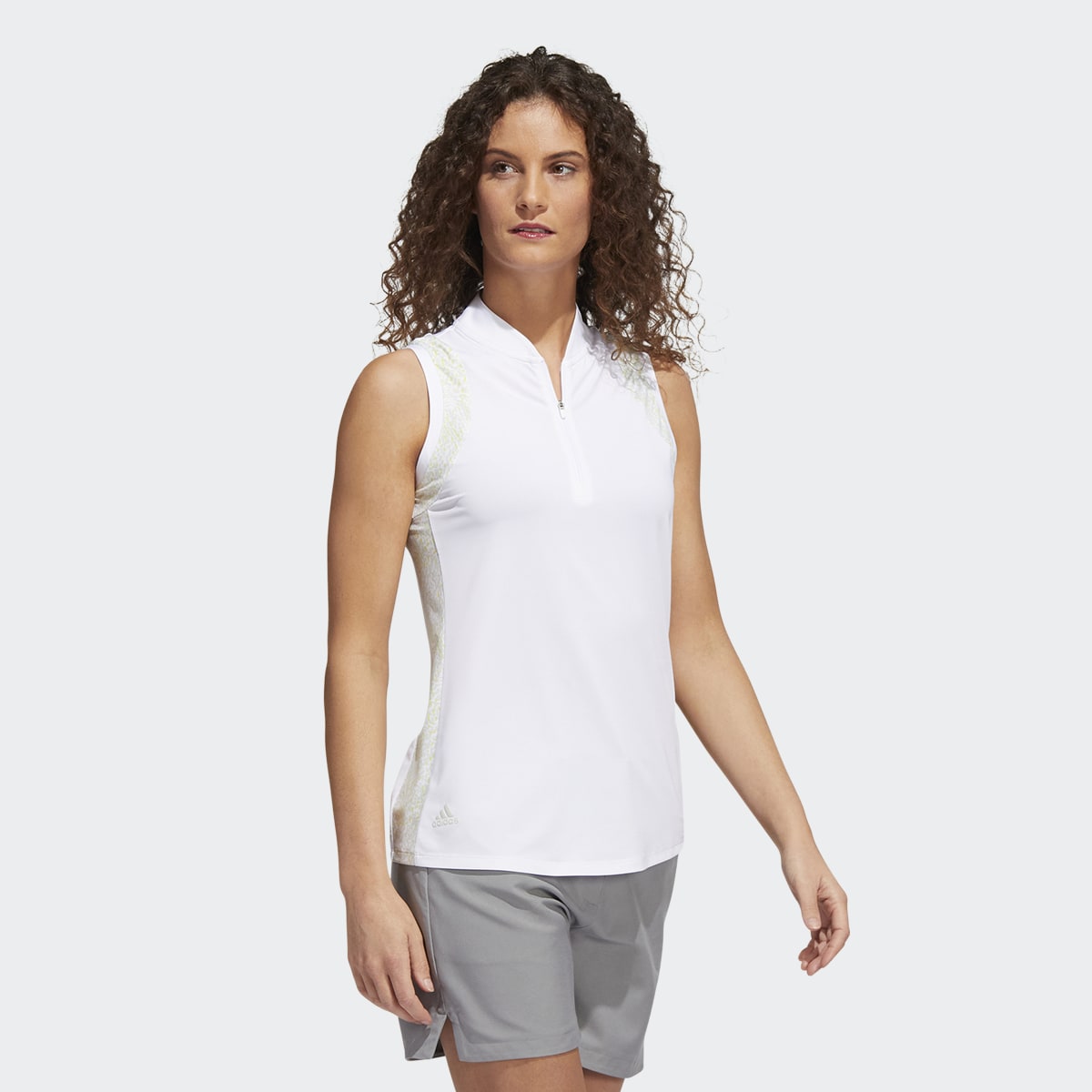 Adidas Ultimate365 Sleeveless Polo Shirt. 4