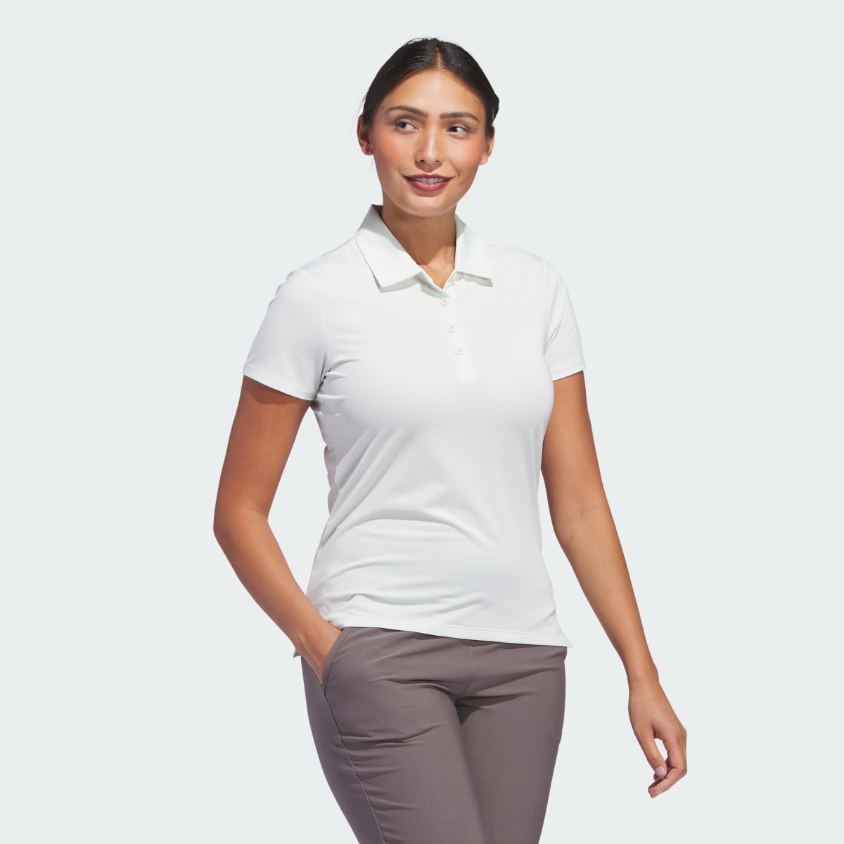 Adidas Ultimate365 Solid Short Sleeve Polo Shirt. 4