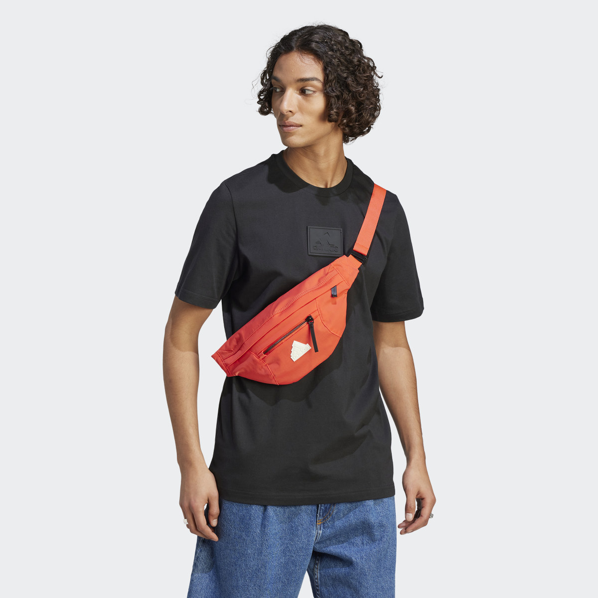 Adidas Sportswear Elevated Block Tee. 4