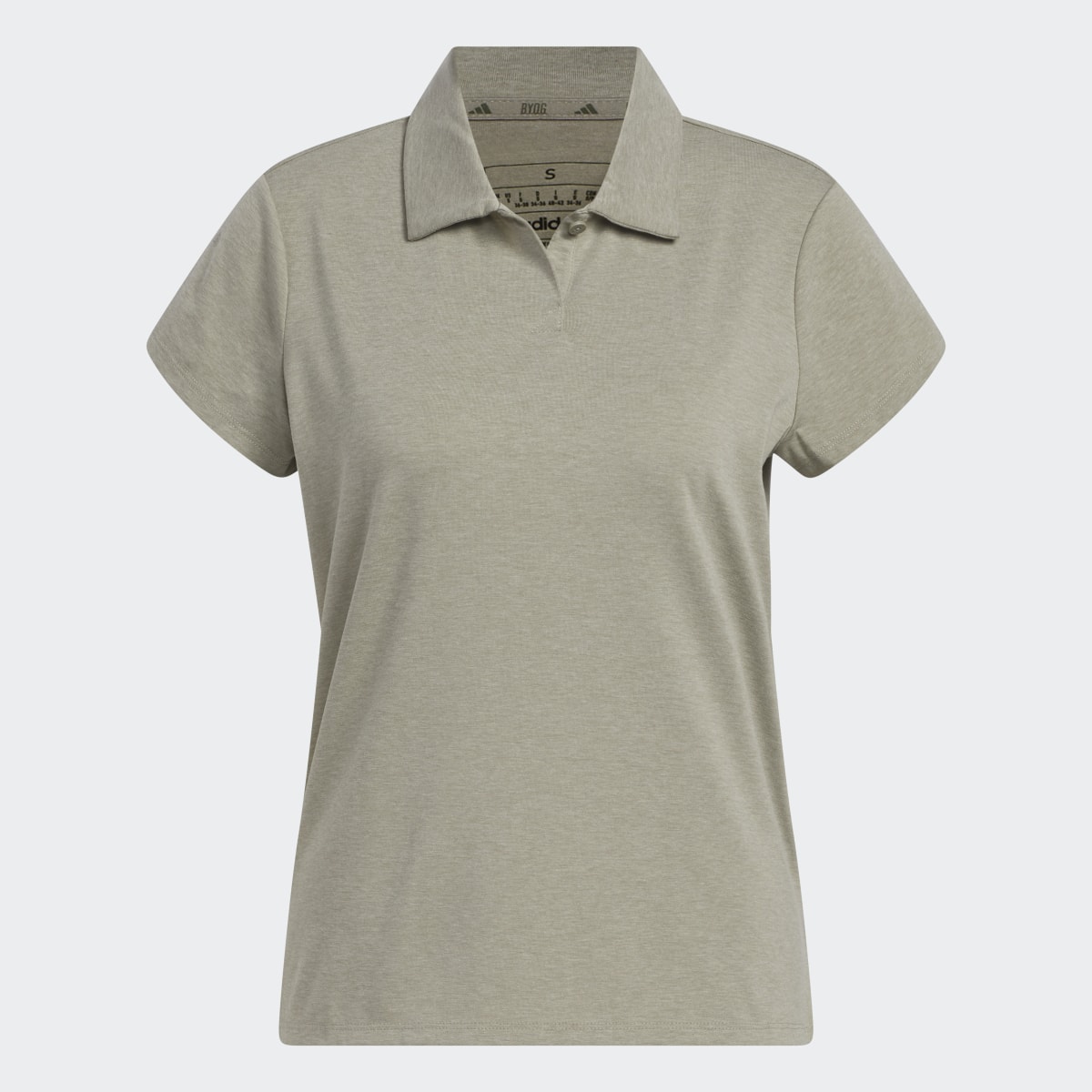 Adidas Go-To Heathered Polo Shirt. 5