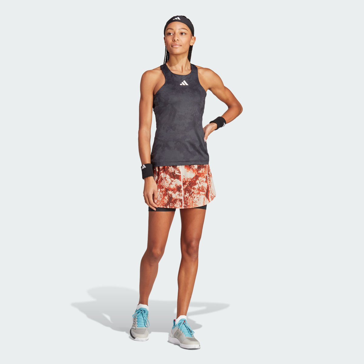 Adidas Tennis Paris Match Skirt. 6