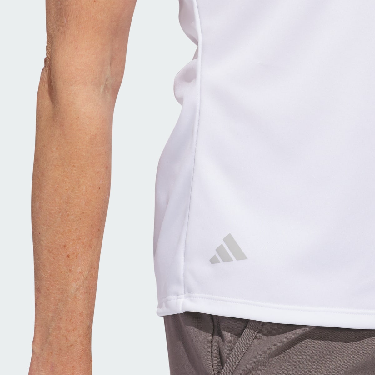 Adidas Polo Solid Performance Short Sleeve. 7