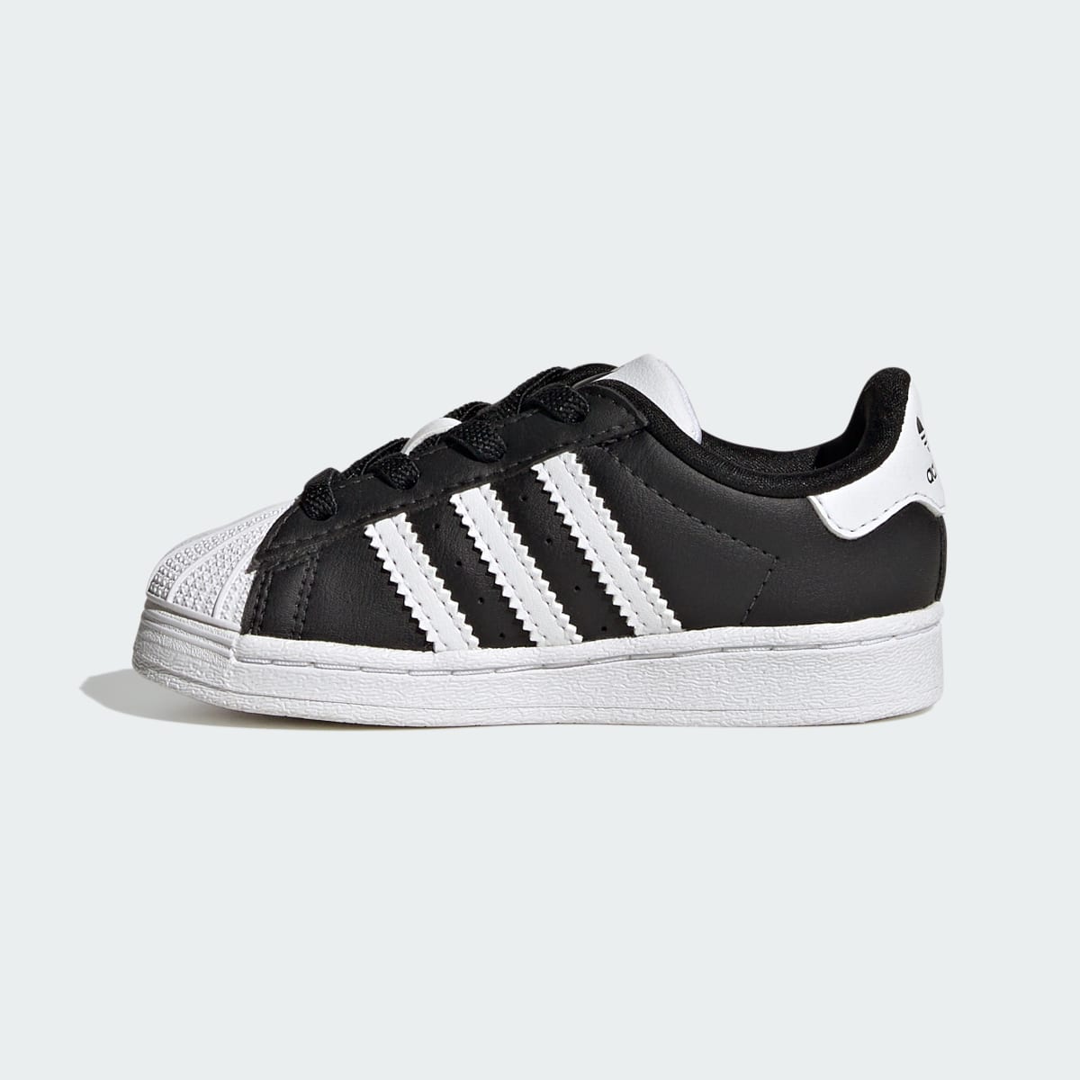 Adidas Superstar Elastic Lace Kids Schuh. 8 Adidas Superstar Elastic Lace Kids Schuh. 8
