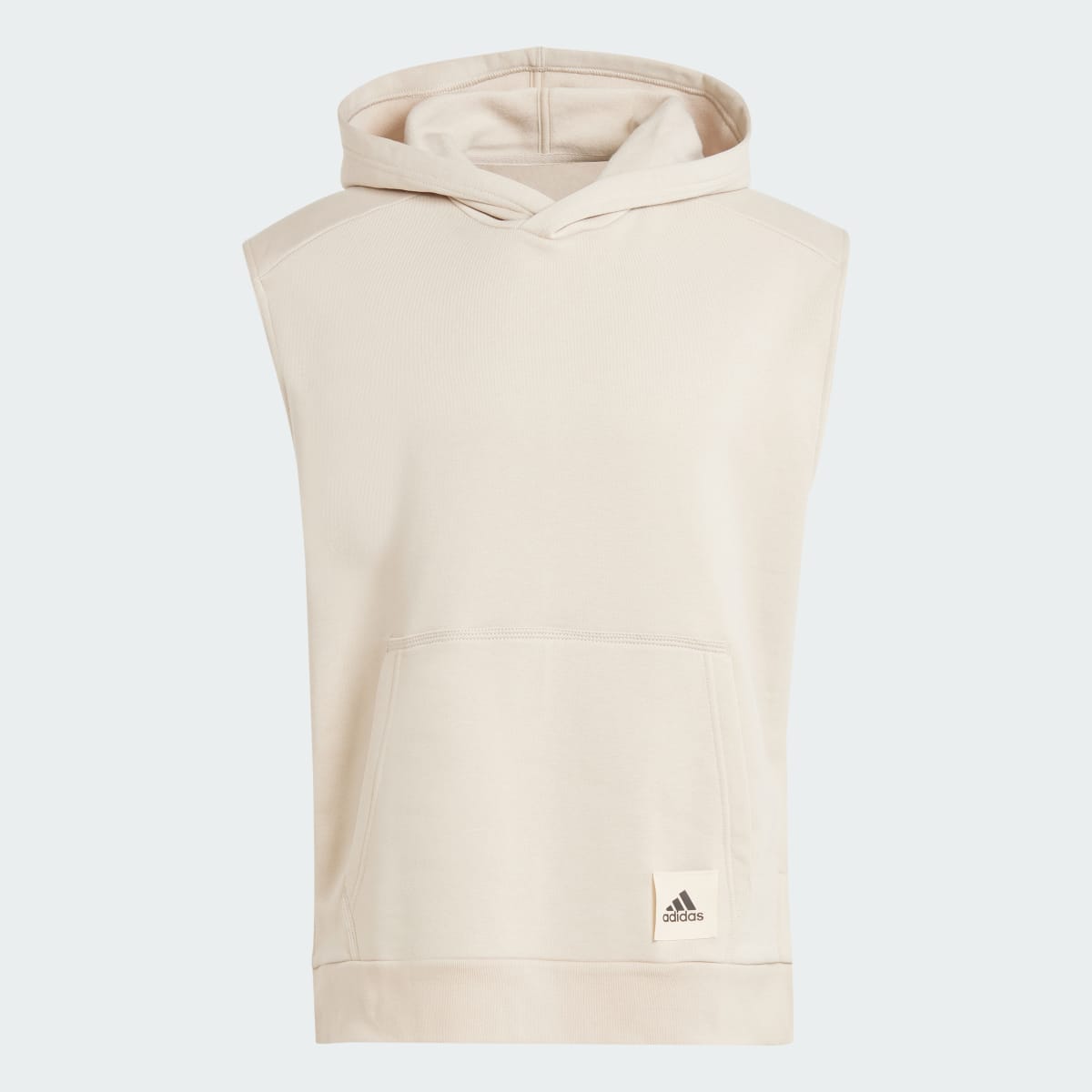 Adidas Lounge Sleeveless Fleece Hoodie. 5