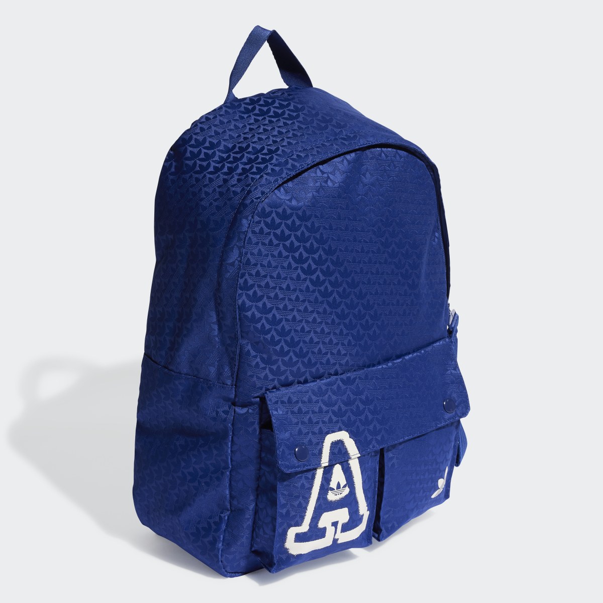 Adidas Trefoil Jacquard Monogram Backpack. 4