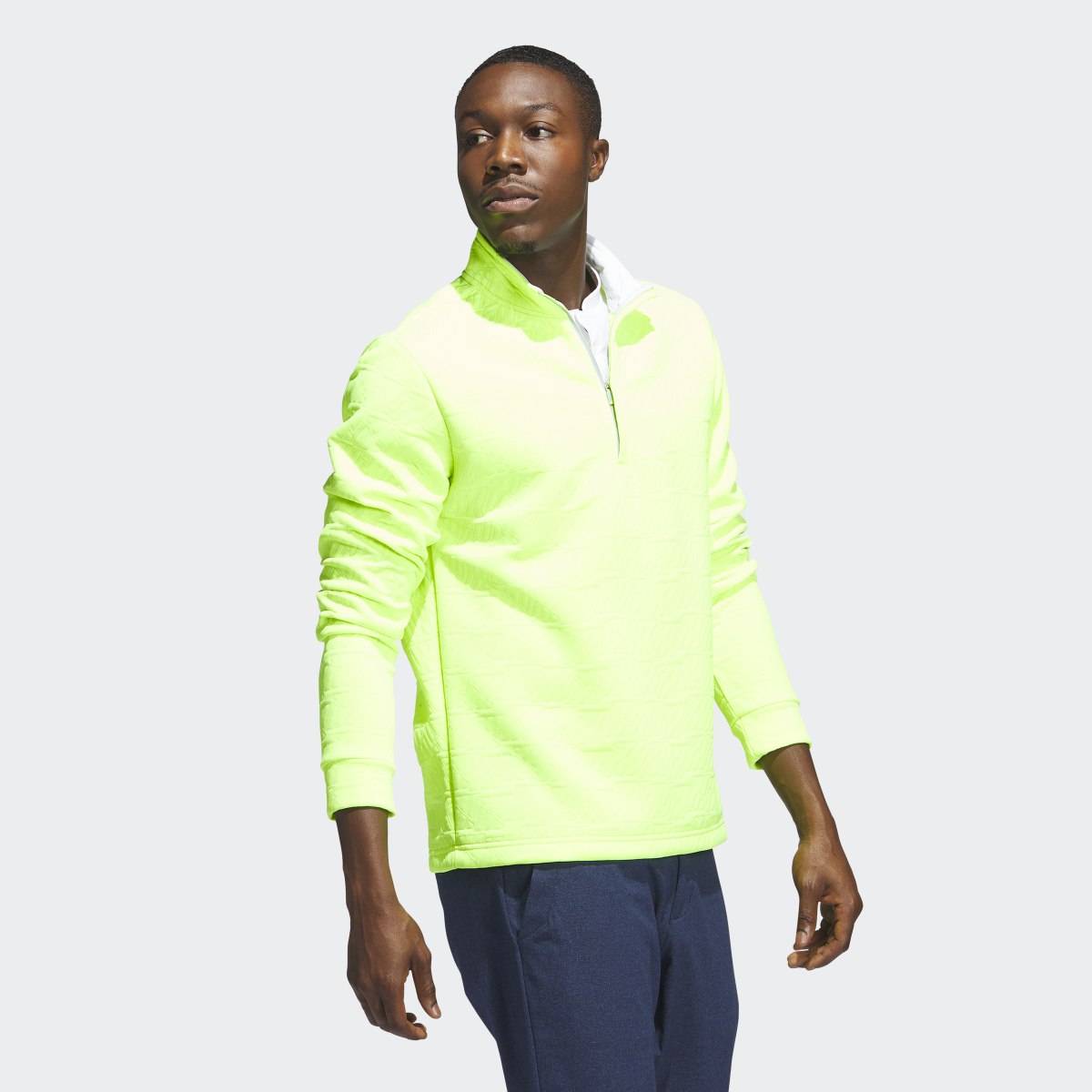 Adidas DWR Quarter-Zip Golf Pullover. 4