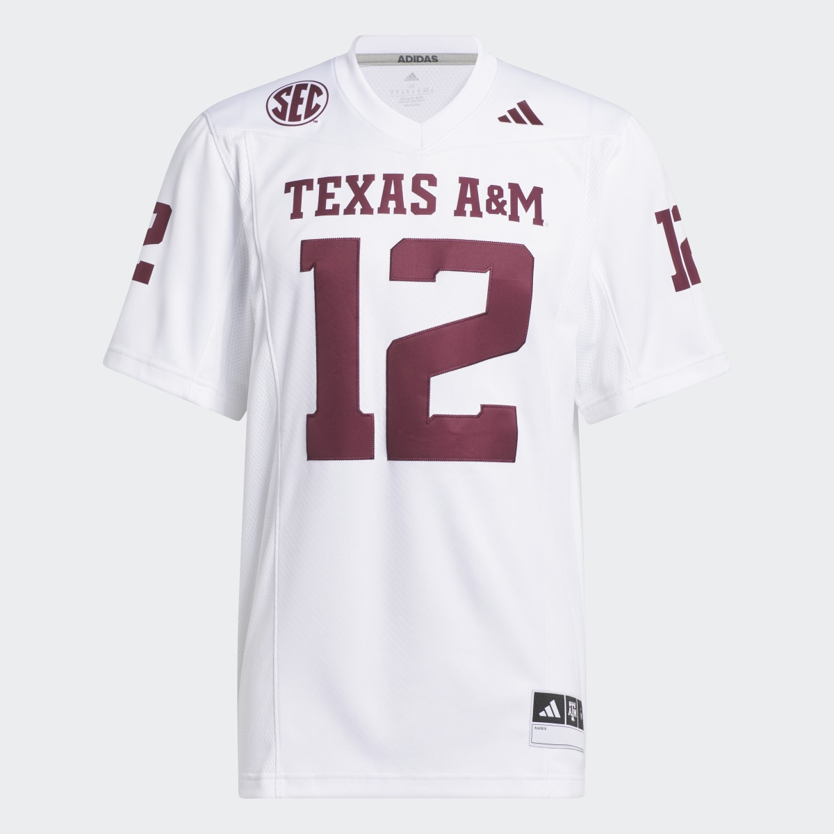 Adidas Texas A&M Football Off-Field Away Jersey. 5