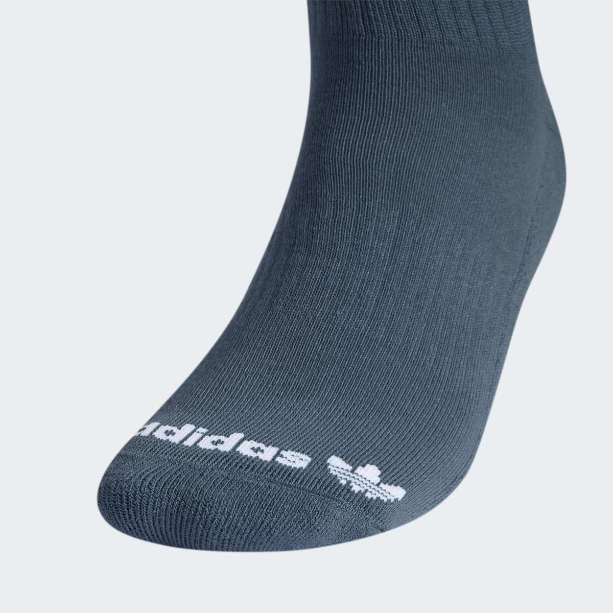 Adidas Trefoil Crew Socks 3 Pairs. 4