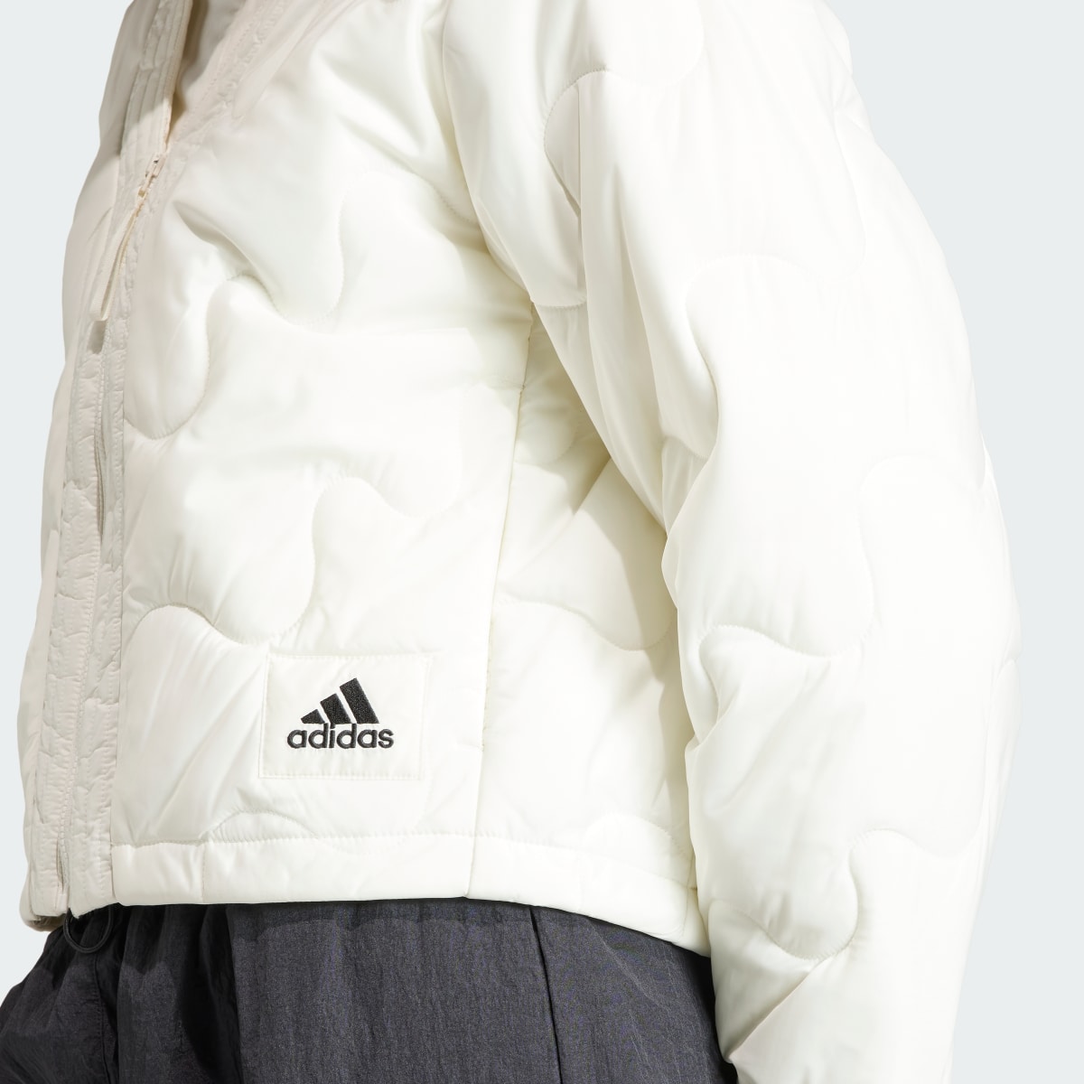 Adidas Nuganic Crop Light Insulation Jacket. 7