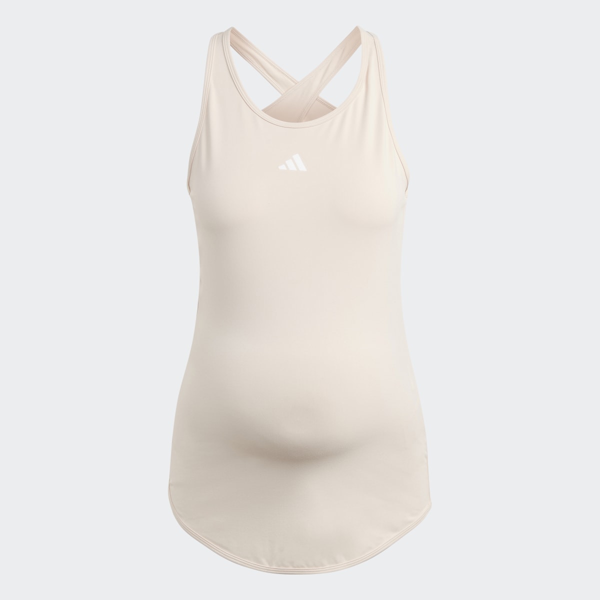 Adidas AEROREADY Train Essentials Slim-Fit Tank Top (Maternity). 5