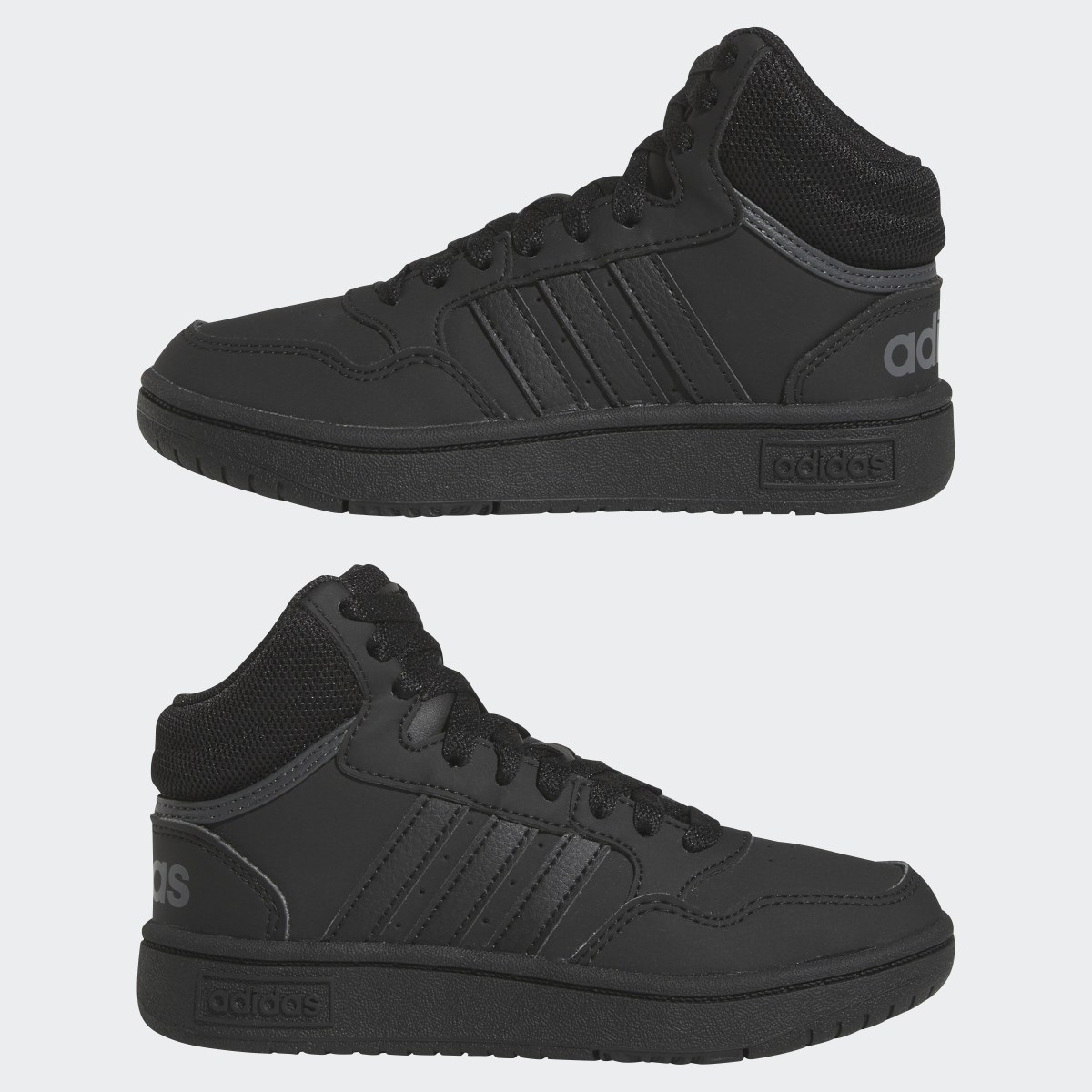 Adidas Hoops Mid Shoes. 8