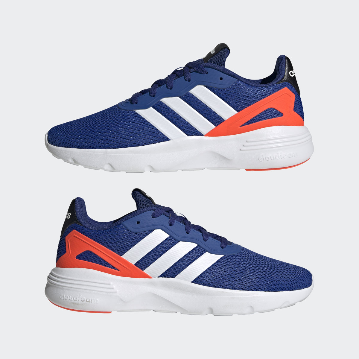 Adidas Nebzed Cloudfoam Lifestyle Running Shoes. 8