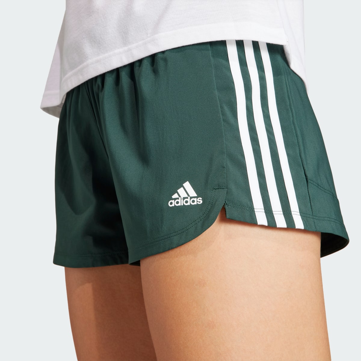 Adidas Pacer 3-Stripes Woven Shorts. 5