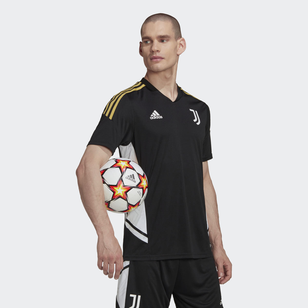 Adidas Juventus Condivo 22 Training Jersey. 4