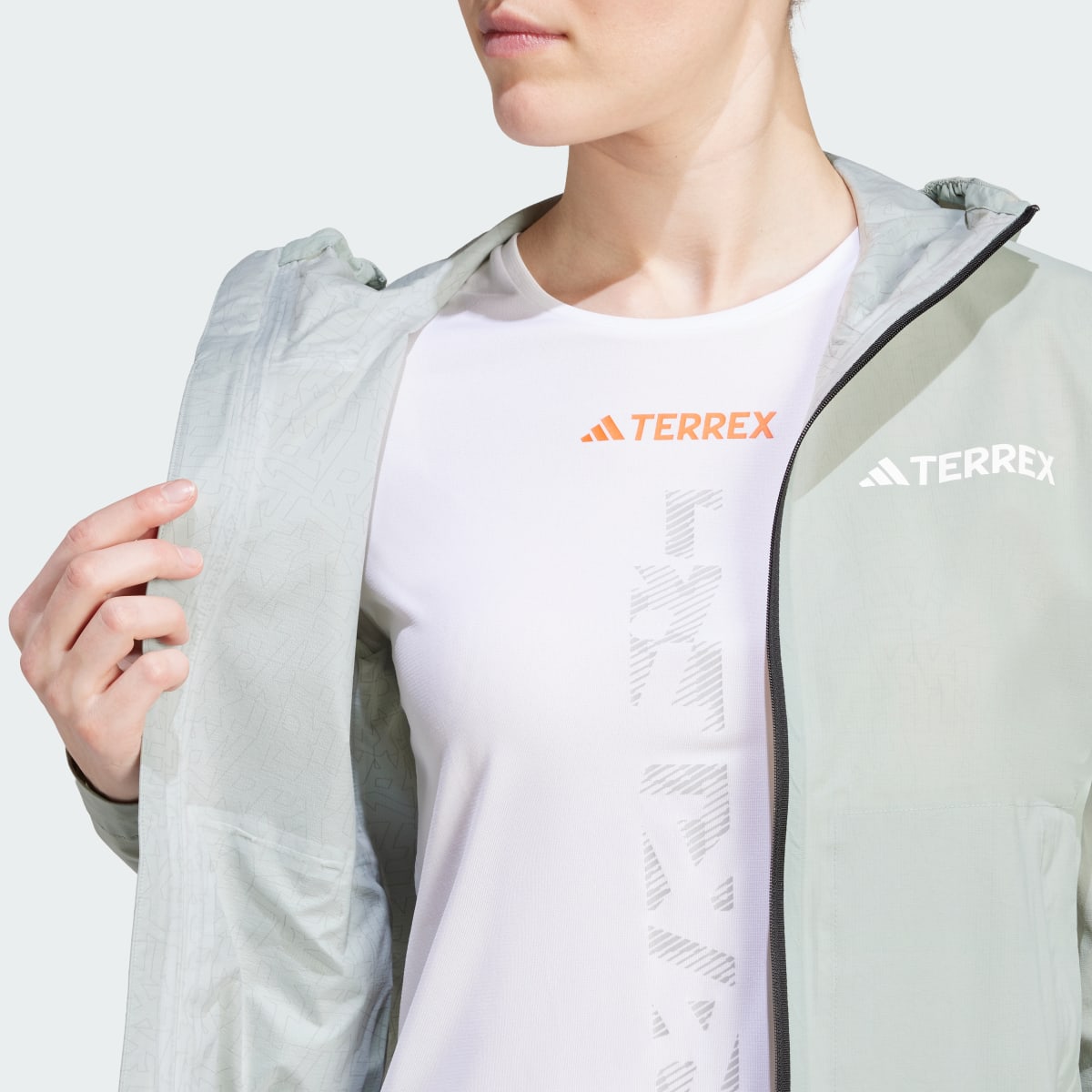 Adidas Terrex Xperior 2.5L Light Rain.Rdy Regenjacke. 6