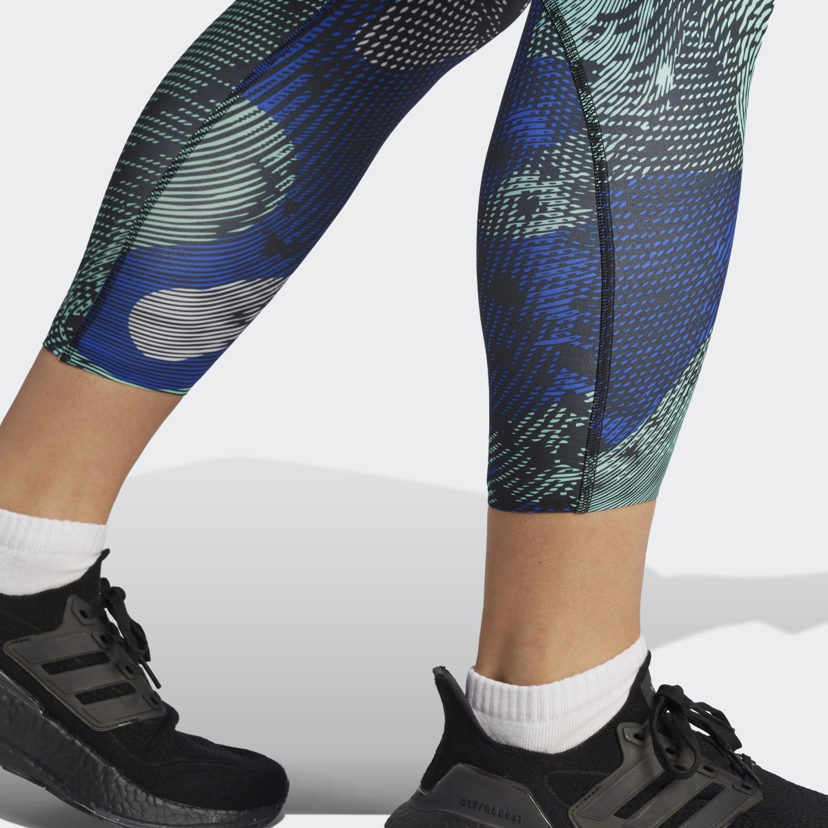 Adidas Adizero Running Allover Print 7/8 Leggings. 8