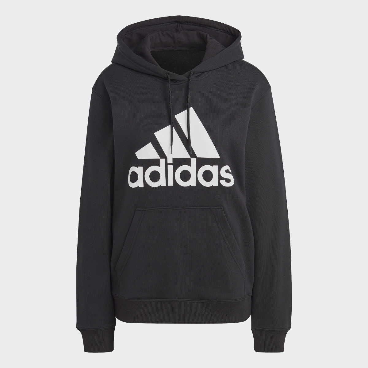 Adidas Sweat-shirt à capuche en molleton coupe standard Big Logo Essentials. 5