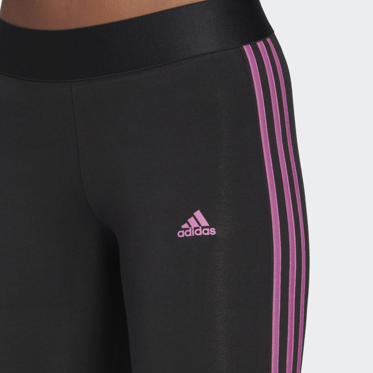 Adidas LOUNGEWEAR Essentials 3-Stripes Leggings. 5