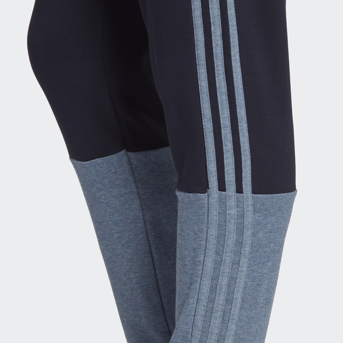 Adidas Essentials Mélange French Terry Pants. 6